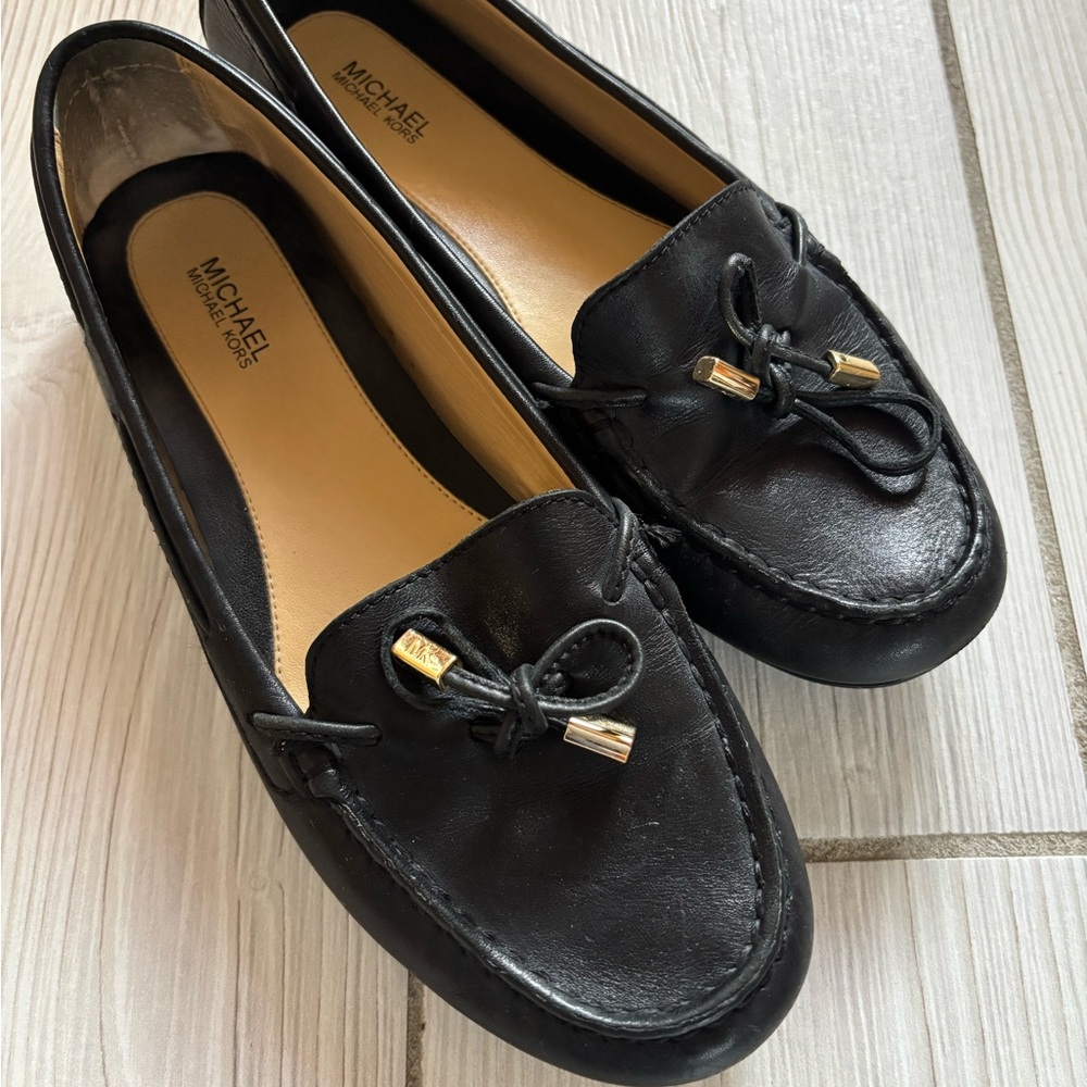 Michael Kors black loafers